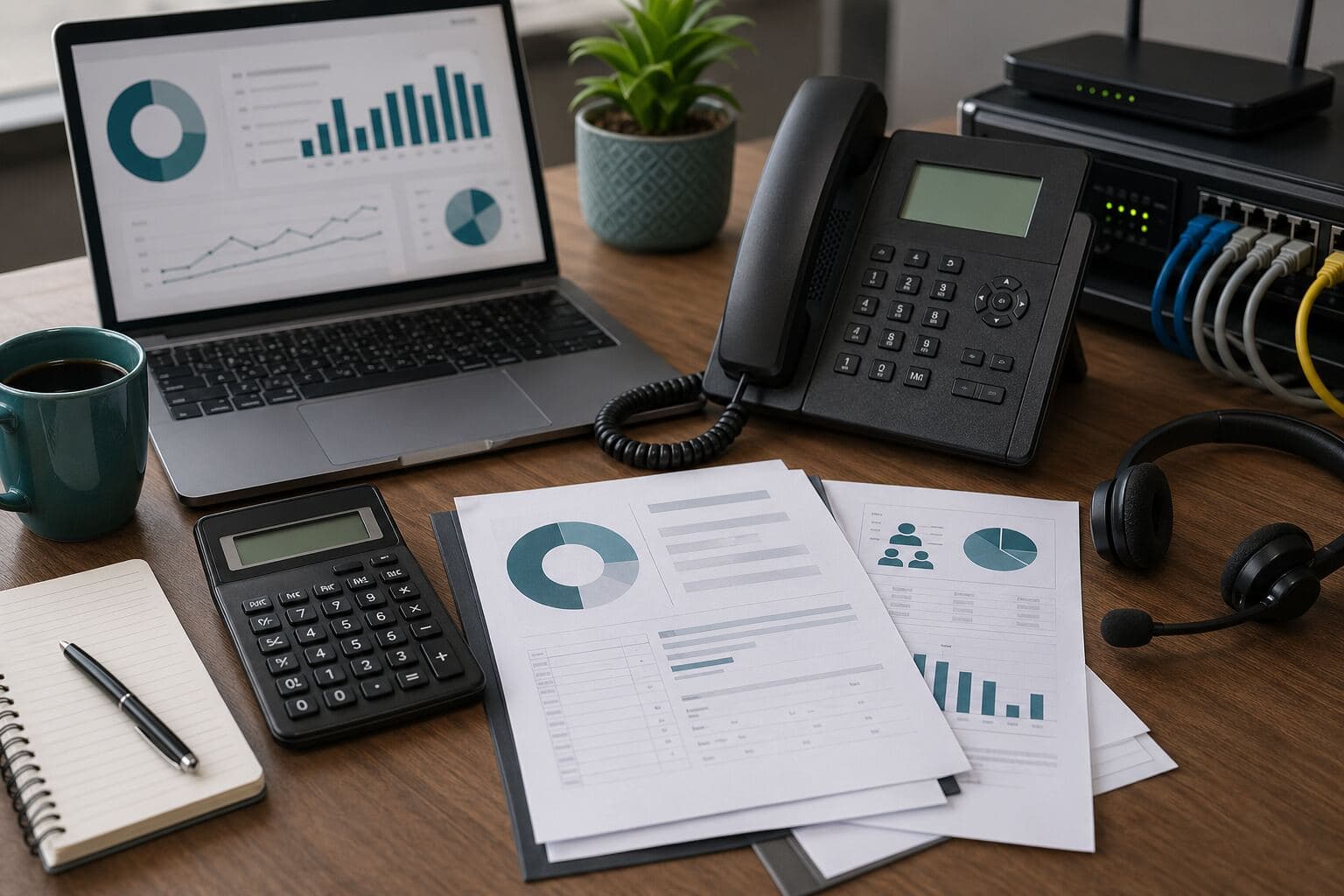 VoIP cost planning workspace for South African businesses