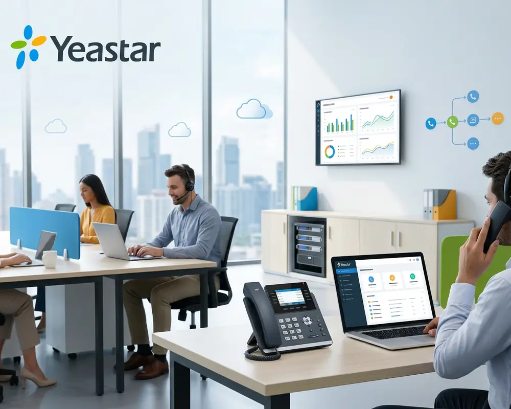 Yeastar PBX systems for South African businesses — InspireTel business VoIP